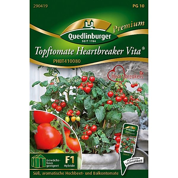 Quedlinburger Topf-Tomaten Heartbreaker Vita Loses Saatgut günstig online kaufen