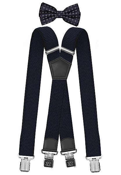 Fabio Farini Hosenträger Herren Hosenträger Pack 4cm X-Form mit passender F günstig online kaufen