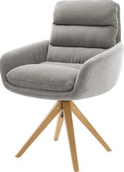 DELIFE Polsterstuhl Abelia-Flex, mit Armlehnen Holzgestell günstig online kaufen