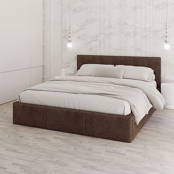 FDM Polsterbett AMBER modern mit Bettkasten günstig online kaufen