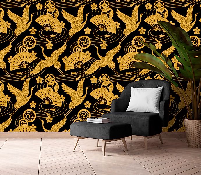 queence Vinyltapete »Melisa«, animal print-Fellimitat-Motiv-bedruckt-Reptil günstig online kaufen