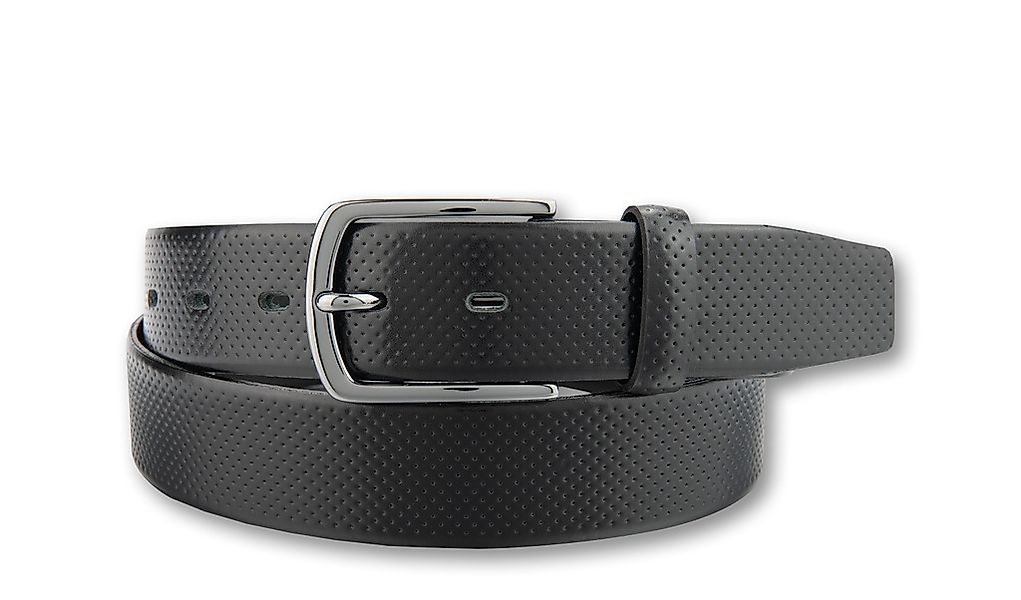 BERND GÖTZ Ledergürtel "Ledergürtel mit repräsentativer feiner Punktprägung günstig online kaufen