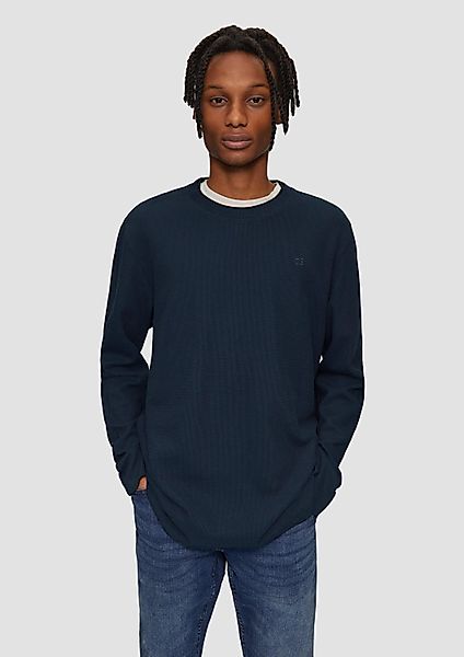 QS Langarmshirt T-Shirt (1-tlg) günstig online kaufen