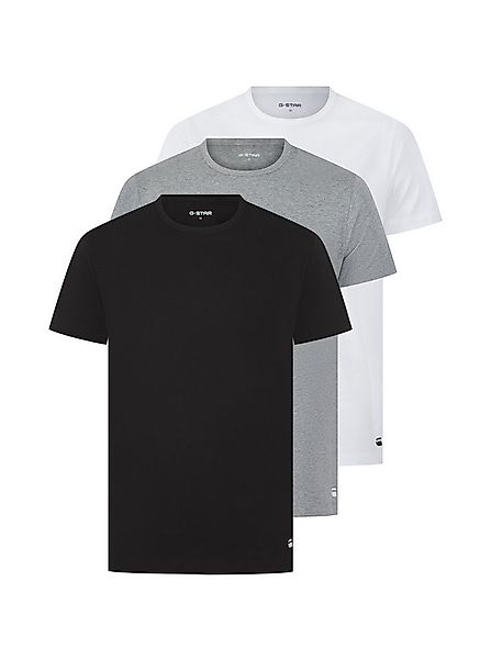 G-STAR T-Shirt COVE, T-SHIRTS 3 PACK CREW (Packung, 3-tlg) Regular Fit in R günstig online kaufen