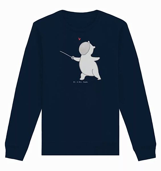 Mr. & Mrs. Panda Longpullover Größe XS Panda Fechten - French Navy - Gesche günstig online kaufen