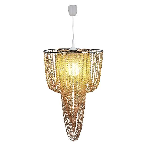 Näve Pendelleuchte Young Living Beige Ø 40 cm x 67 cm günstig online kaufen