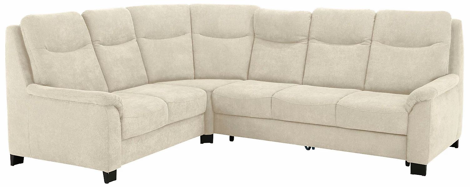 Home affaire Ecksofa »Boccaccio L-Form«, mit Federkern, incl. Kopfteilverst günstig online kaufen