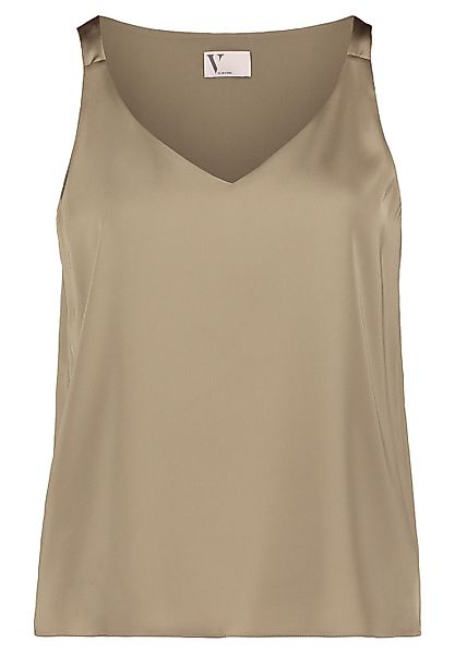 Vera Mont Satinbluse "Vera Mont Satin-Bluse mit V-Ausschnitt" günstig online kaufen