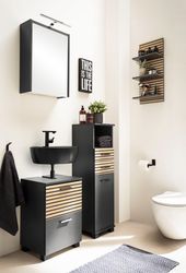 welltime Wandregal "Katta, Breite 30 cm" Drei Ablageböden, Rückwand in Akus günstig online kaufen