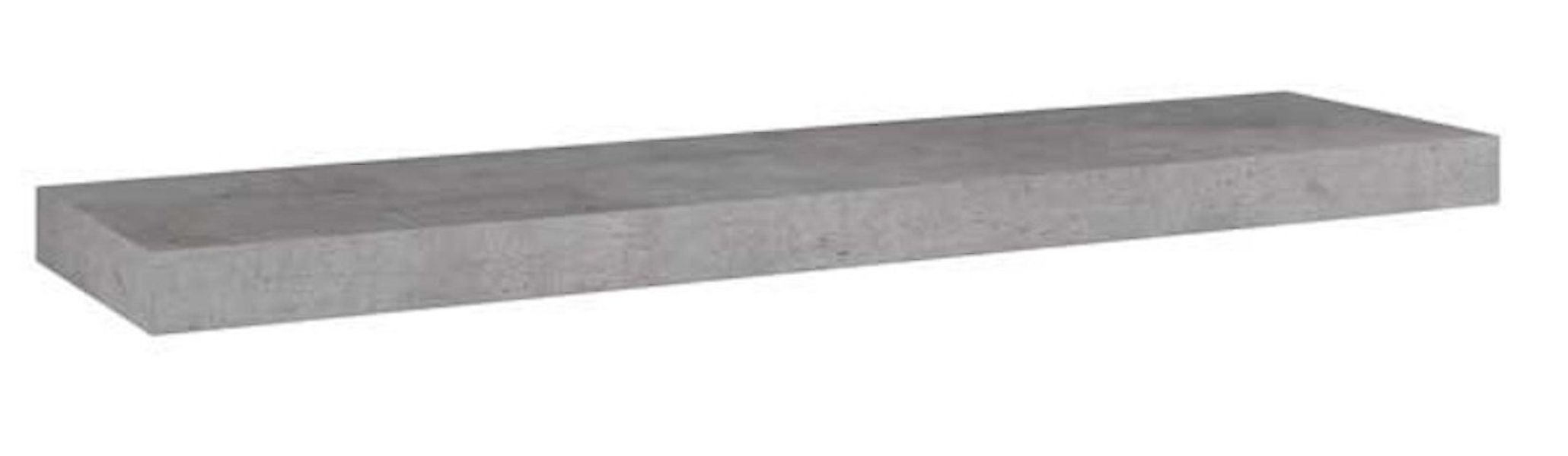 Feldmann-Wohnen Wandregal Andrea, 1-tlg., 80x26x5cm Beton günstig online kaufen