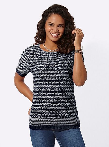 Witt Strickpullover Pullover Kurzarm Grobstrick günstig online kaufen