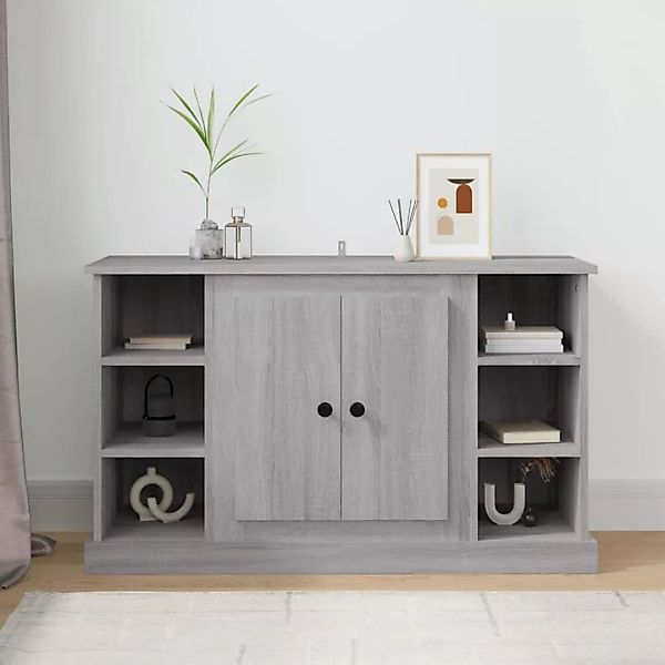 Vidaxl Sideboard Grau Sonoma 100x35,5x60 Cm Holzwerkstoff günstig online kaufen