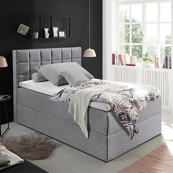Lomadox Polsterbett ALICANTE-09, 120x200 cm Jugendbett mit Bettkasten ALICA günstig online kaufen