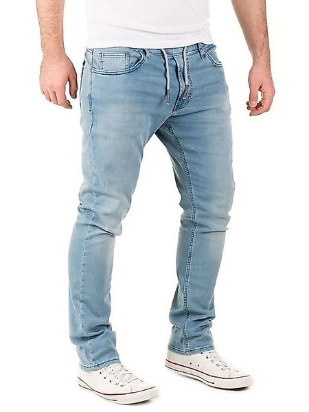 WOTEGA Slim-fit-Jeans Herren Jogginghose in Jeans-Look Noah Stretch Hose in günstig online kaufen