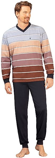 Hajo Schlafanzug Herren Pyjama Klima Komfort günstig online kaufen