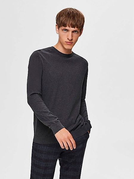 Selected Strickpullover SLHBERG CREW NECK NOOS günstig online kaufen