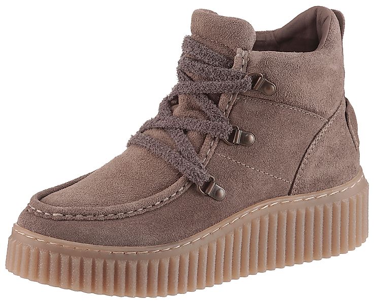 Marc O'Polo BIANCA Schnürboots Plateauboots, Keilstiefelette, günstig online kaufen