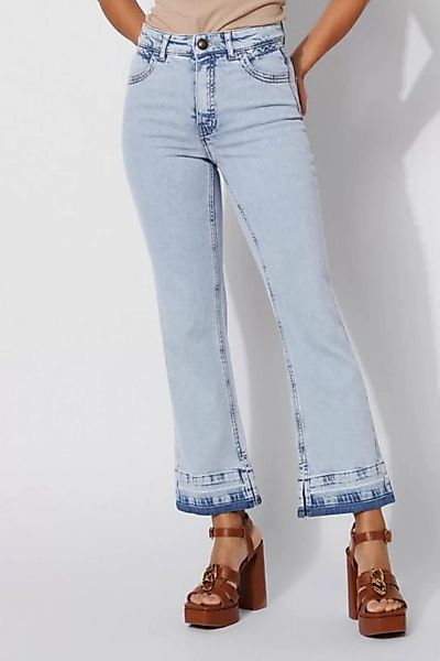 ROSNER 5-Pocket-Jeans Audrey1_089 mit Flechtdetails günstig online kaufen