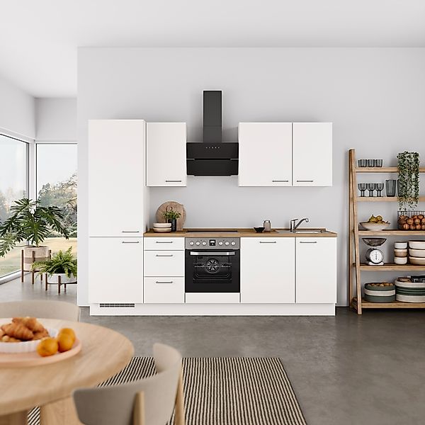 nobilia Küchenzeile ""Laser II", Ausrichtung wählbar, Breite 270 cm" vormon günstig online kaufen