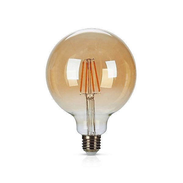 LED-Globelampe E27 6W Filament 1.900K gold dimmbar günstig online kaufen