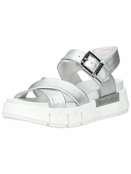Nero Giardini Plateausandaletten "Nero Giardini Sandalen Leder" günstig online kaufen