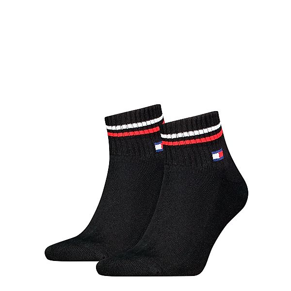 Tommy Hilfiger Kurzsocken "TH UNI TJ QUARTER 2P ICONIC", (2 Paar), Half-Ter günstig online kaufen
