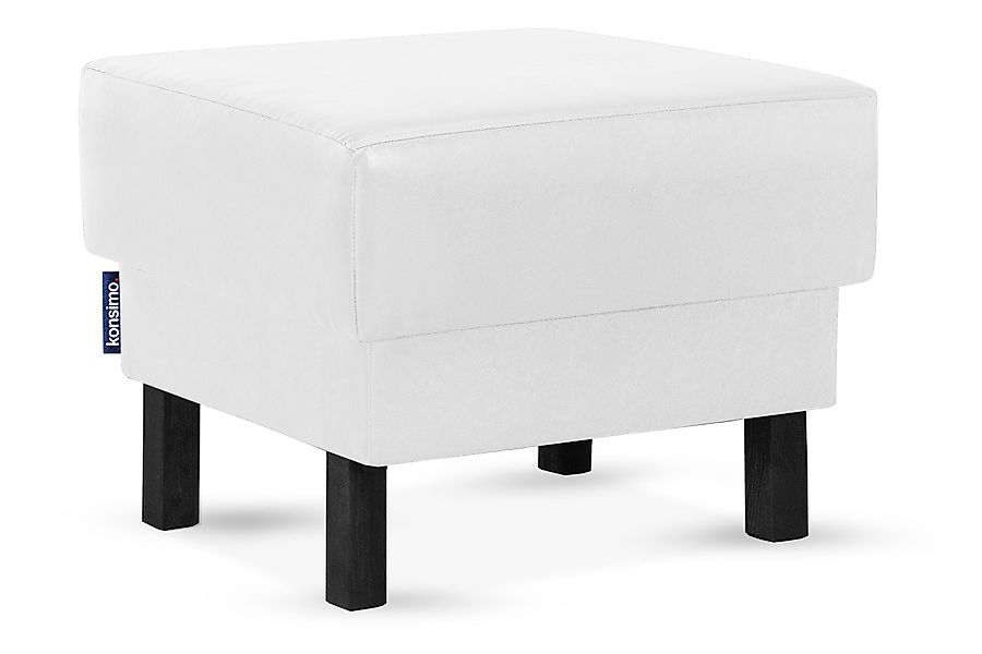 KONSIMO® Sitzhocker ESPECTO Pouffe Hocker, Kunstleder-Puffsessel, günstig online kaufen