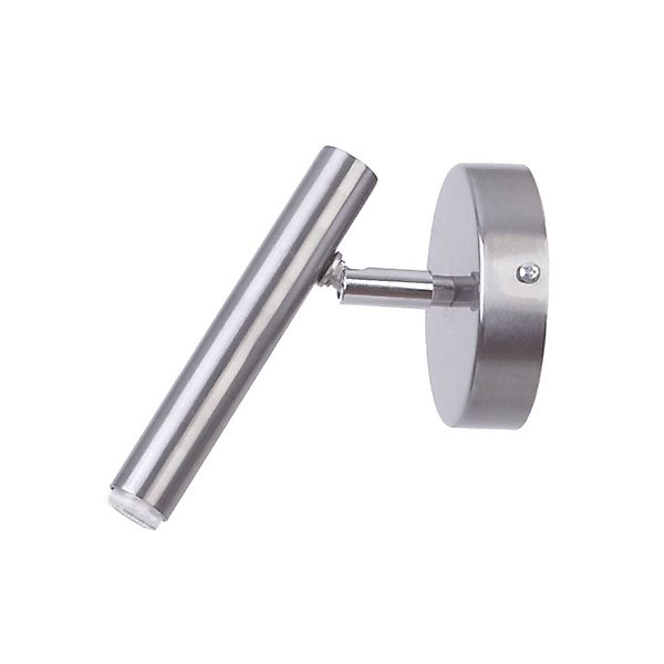 Wandleuchte Sopel, silber, 1-flammig, Stahl, G9, Höhe 15 cm günstig online kaufen