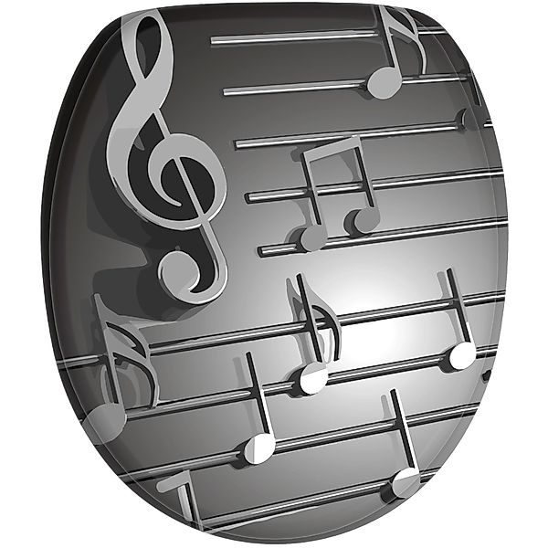 Sanilo WC-Sitz Musical Notes, mit Absenkautomatik, günstig online kaufen