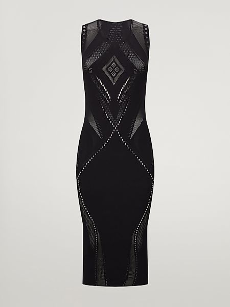 Wolford - Ajouré Net Dress, Frau, black, Größe: L günstig online kaufen