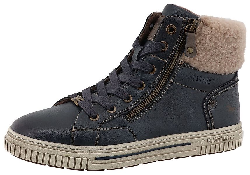 Mustang Shoes Janique Winterboots High Top Sneaker, Winterboots mit Warmfut günstig online kaufen