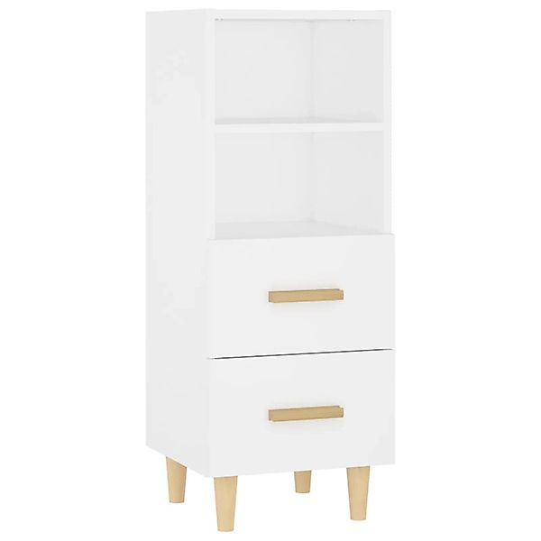 vidaXL Sideboard Weiß 34,5x34x90 cm Holzwerkstoff 812357 günstig online kaufen