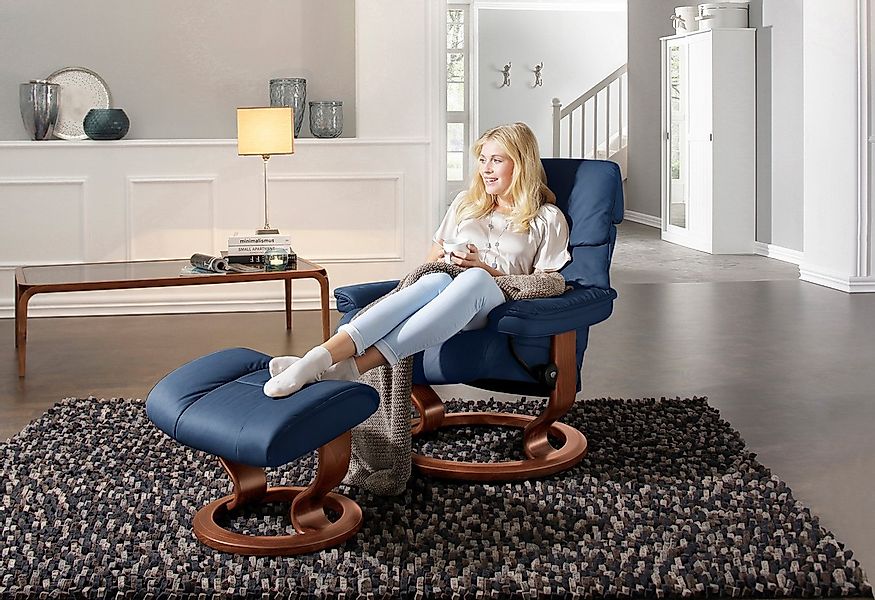 Stressless Relaxsessel "Ruby", (Set, Relaxsessel mit Hocker), mit Classic B günstig online kaufen