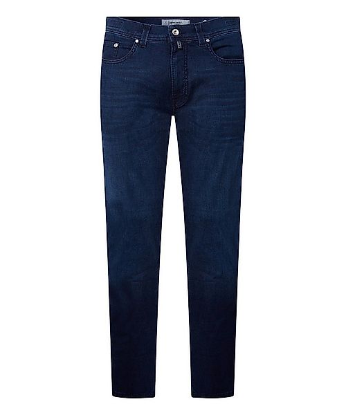 Pierre Cardin 5-Pocket-Jeans PIERRE CARDIN LYON TAPERED dark blue used buff günstig online kaufen