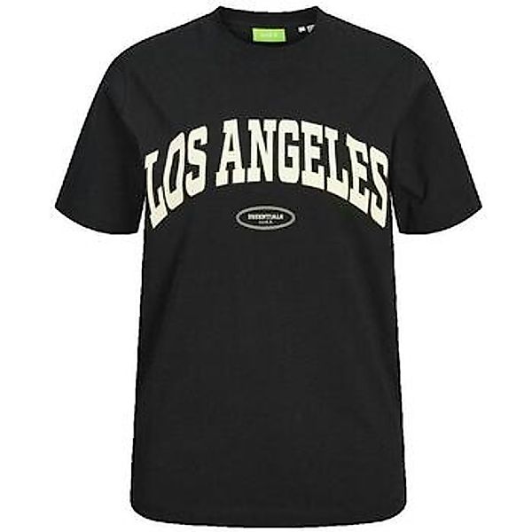 Jack & Jones  T-Shirt T-shirt  coupe régulière col rond noir günstig online kaufen