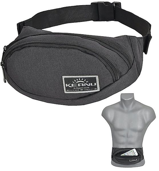 Keanu Bags Bauchtasche Gürteltasche Hip Bag Crossbag Smartphone-Fach Hüftta günstig online kaufen