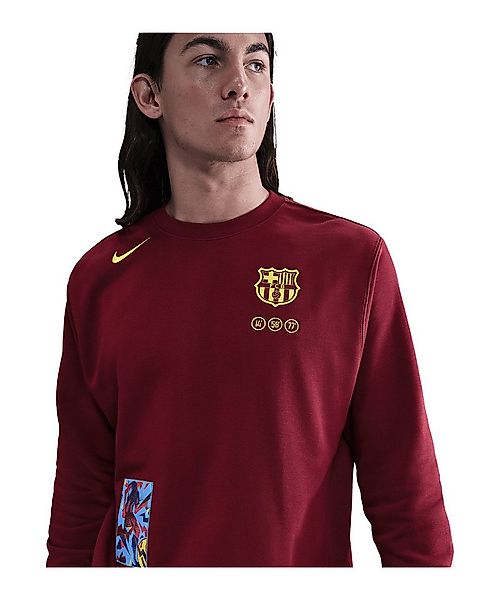 Nike Sweatshirt Nike Performance FC Barcelona NSW Club Sweatshirt Baumwolle günstig online kaufen