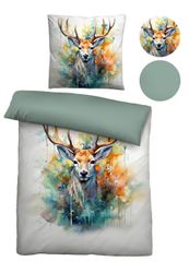 Biberna Wendebettwäsche "0046737" 2 Stk. tlg. hautfreundlich, kühlend, mit günstig online kaufen