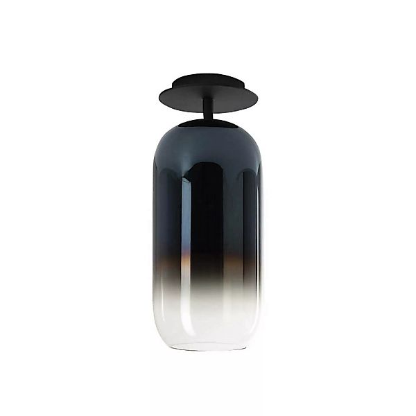 Artemide Gople Mini Deckenlampe, blau/schwarz günstig online kaufen