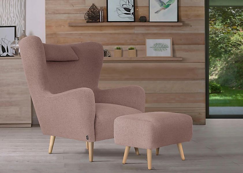Home affaire Sessel "Telford auch in Fellimitat, Sessel B/T/H: 77/92/106 cm günstig online kaufen