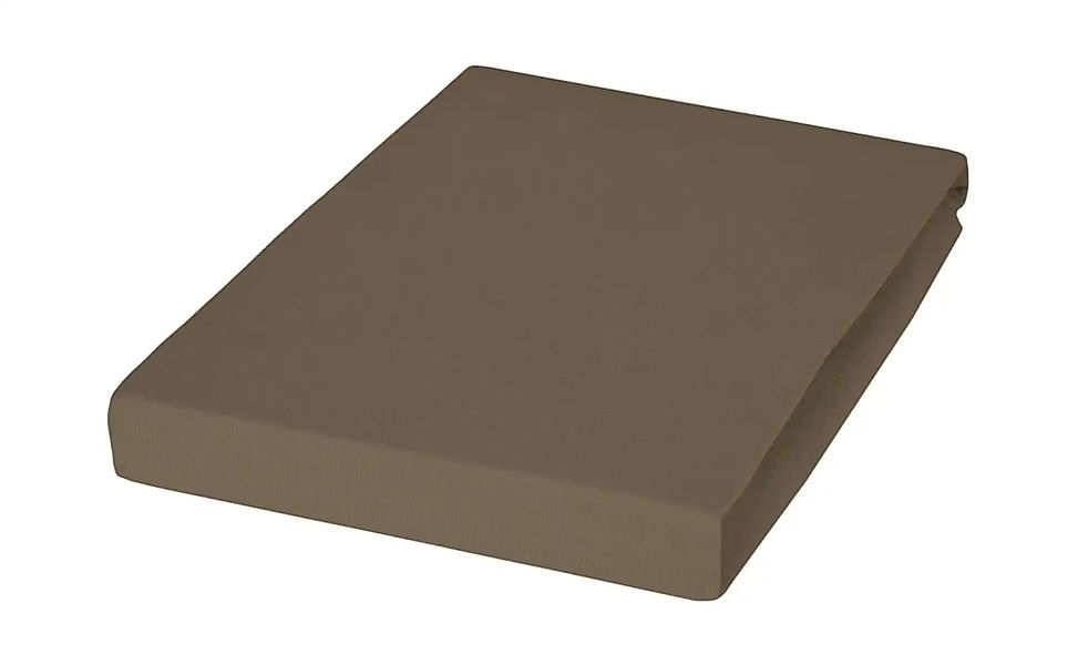 Janine Janine Spannbetttuch Elastic-Jersey 5002 capuccino (47) Größe:  100x günstig online kaufen