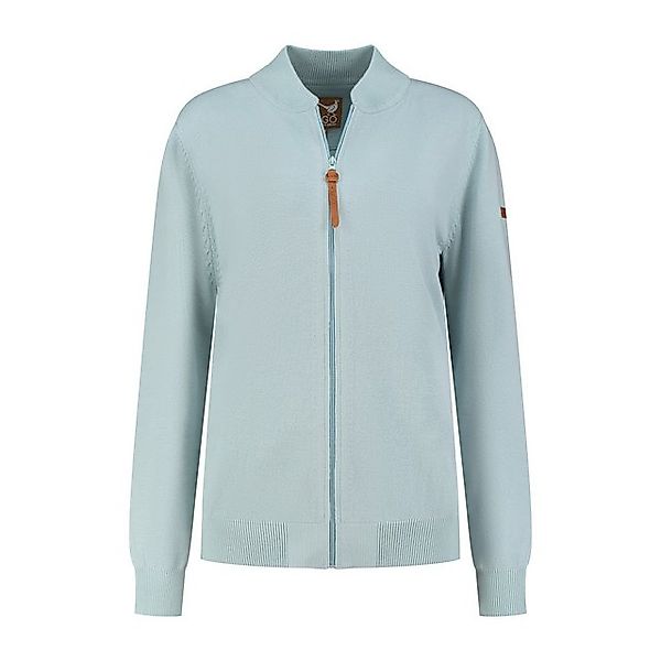 MGO Strickjacke MGO Indy Cardigan Lady Light Blue XL günstig online kaufen