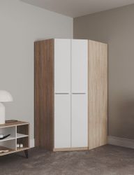 priess Eckkleiderschrank "Barcelona Kleiderschrank Ecklösung Raumwunder" in günstig online kaufen