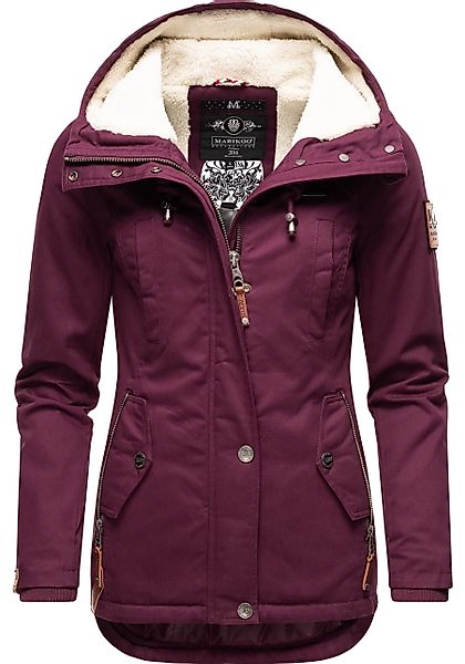 Marikoo Winterjacke "Bikoo", mit Kapuze, sportliche Damen Outdoor Baumwollj günstig online kaufen