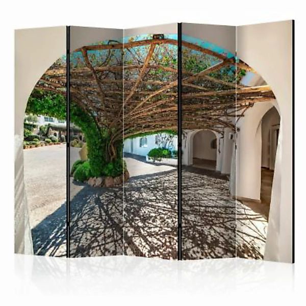 artgeist Paravent The Arbour of Trees - Poltu Quatu, Italy II [Room Divider günstig online kaufen