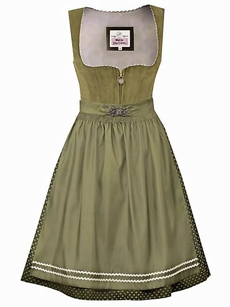 MarJo Trachtenkleid Midi Dirndl 2tlg. 65cm GAUTING farn günstig online kaufen