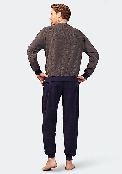 Hajo Schlafanzug Schlafanzug mit Bündchen, Frotte günstig online kaufen