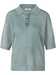 Polo-Pullover Peter Hahn grün günstig online kaufen