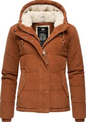 Ragwear Cordjacke "Wuggys" mit Kapuze Stylische Damen Kordjacke mit flausch günstig online kaufen