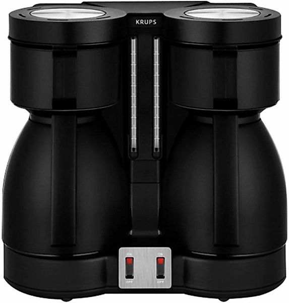 Krups Filterkaffeemaschine "KT8501 Duothek" 0,8 l Kaffeekanne Papierfilter günstig online kaufen